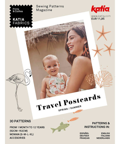 Rivista Cartamodelli P/E Travel Postcards