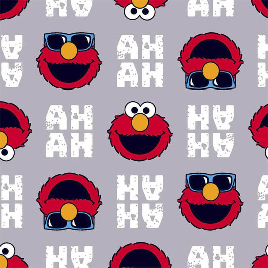 Promo Scampolo Popelin Sesame Street 200 x 150 cm