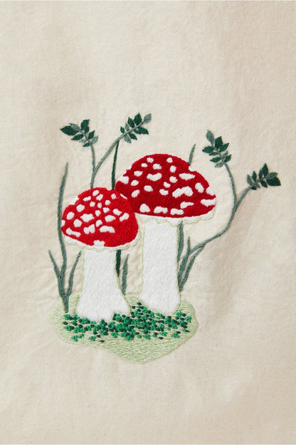 Gift Of Stitch - Kit Ricamo Tote Bag Con Funghi